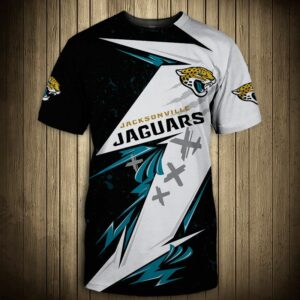 Jacksonville Jaguars T-shirt Thunder graphic gift for men