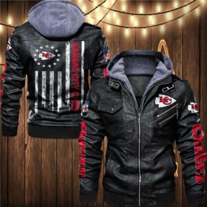 Kansas City Chiefs leather Jacket Super Stars Gift for fans