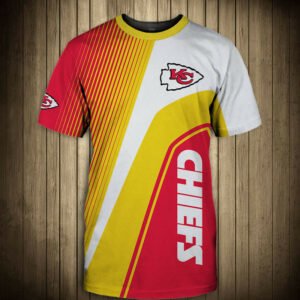 Kansas City Chiefs T-shirt 3D Short Sleeve O Neck gift for fan NFL