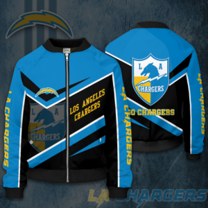 Los Angeles Chargers Logo LAC Bomber Jacket