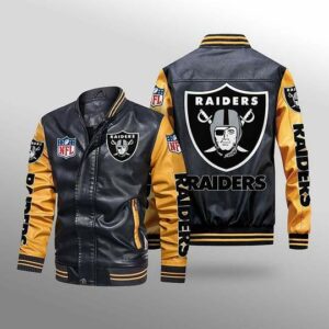 Las Vegas Raiders Leather Jacket Gift for fans