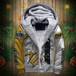 Los Angeles Chargers Fleece Jacket 3D Graphic balls