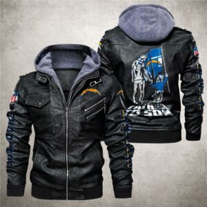 Los Angeles Chargers Leather Jacket “From father to son”
