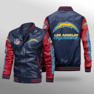 Los Angeles Chargers Leather Jacket Gift for fans