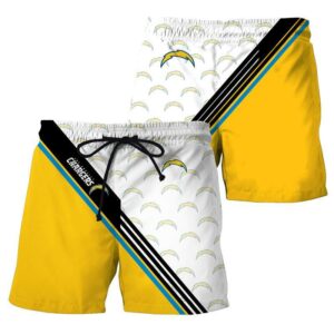 Los Angeles Chargers Summer Beach Shorts Model 4