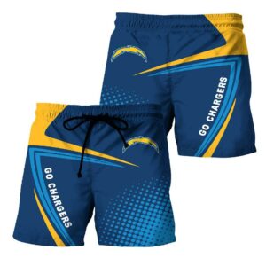 Los Angeles Chargers Summer Beach Shorts Model 6