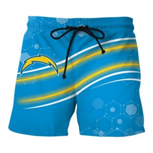 Los Angeles Chargers Summer Beach Shorts Model 8
