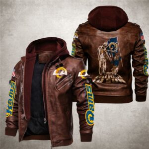 Los Angeles Rams Leather Jacket “From father to son”