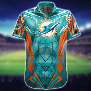 Miami Dolphins Hawaiian Shirt NFL Peronalized
