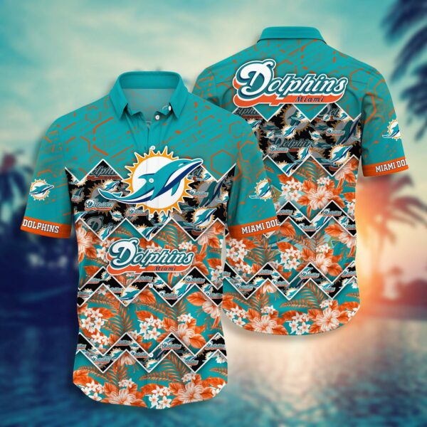Miami Dolphins Hawaiian Shirt NFL Style Hot Trending