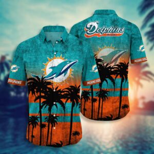 Miami Dolphins Hawaiian Shirt Short Style Hot Trending Summer