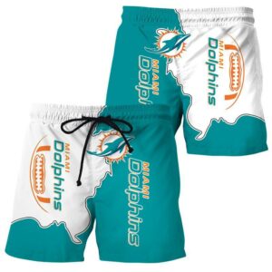 Miami Dolphins Summer Beach Shorts Model 2