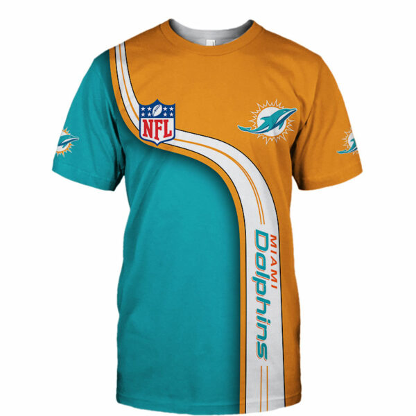 Miami Dolphins T-shirt custom cheap gift for fans new season