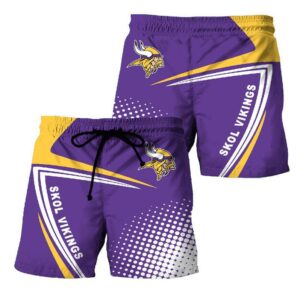 Minnesota Vikings Summer Beach Shorts Model 2