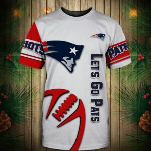 New England Patriots T-shirt Graphic balls gift for fans