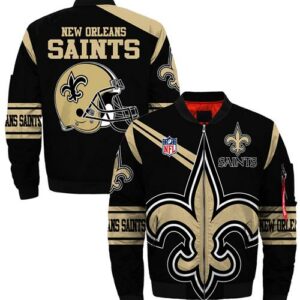 New Orleans Saints Jacket Style #1 winter coat gift for men