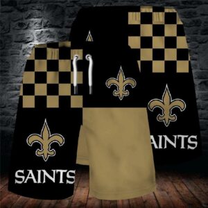 New Orleans Saints Summer Beach Shorts Model 2