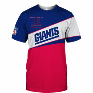 New York Giants T-shirt 3D new style Short Sleeve gift for fan