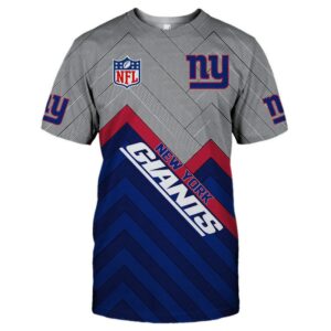 New York Giants T-shirt Short Sleeve custom cheap gift for fans