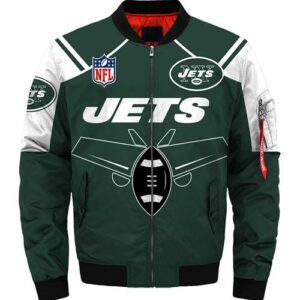 New York Jets Jacket Style #1 winter coat gift for men