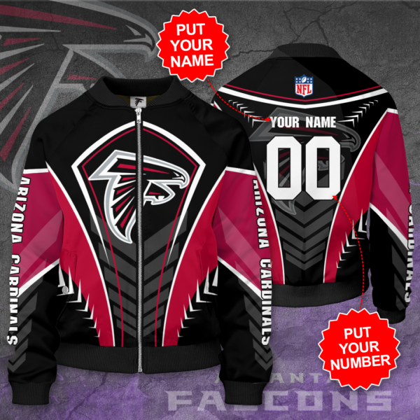 Atlanta Falcons Personalized AF Bomber Jacket
