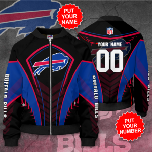 Buffalo Bills Personalized BB Bomber Jacket
