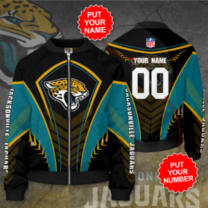Jacksonville Jaguars Personalized JJ Bomber Jacket