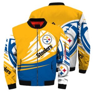 Pittsburgh Steelers Bomber Jacket graphic ultra-balls