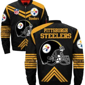 Pittsburgh Steelers bomber Jacket Style #4 coat for men