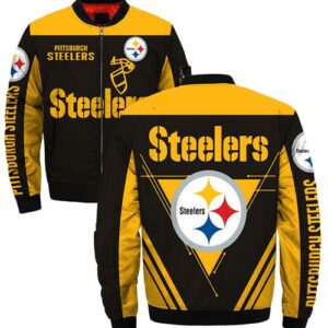 Pittsburgh Steelers bomber Jacket Style #5 coat for men