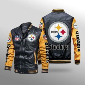 Pittsburgh Steelers Leather Jacket Gift for fans