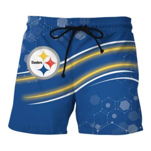 Pittsburgh Steelers Summer Beach Shorts 4