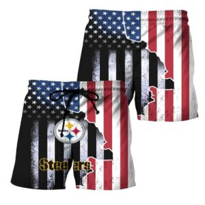 Pittsburgh Steelers Summer Beach Shorts