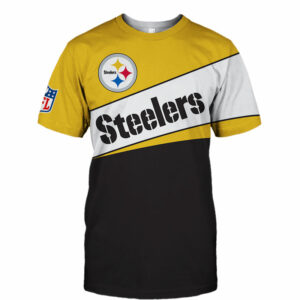 Pittsburgh Steelers T-shirt 3D new style Short Sleeve gift for fan