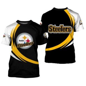 Pittsburgh Steelers T-shirt curve Style gift for men