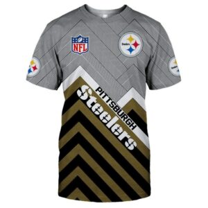Pittsburgh Steelers T-shirt Short Sleeve custom cheap gift for fans