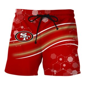 San Francisco 49ers Summer Beach Shorts