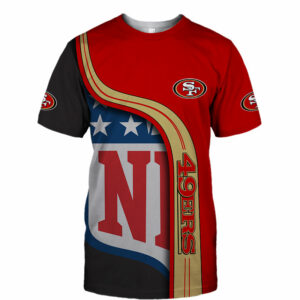 San Francisco 49ers T-shirt 3D summer Short Sleeve gift for fan