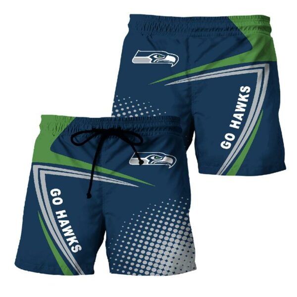 Seattle Seahawks Summer Beach Shorts