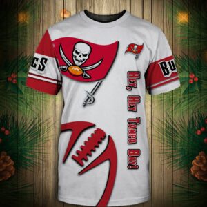 Tampa Bay Buccaneers T-shirt Graphic balls gift for fans