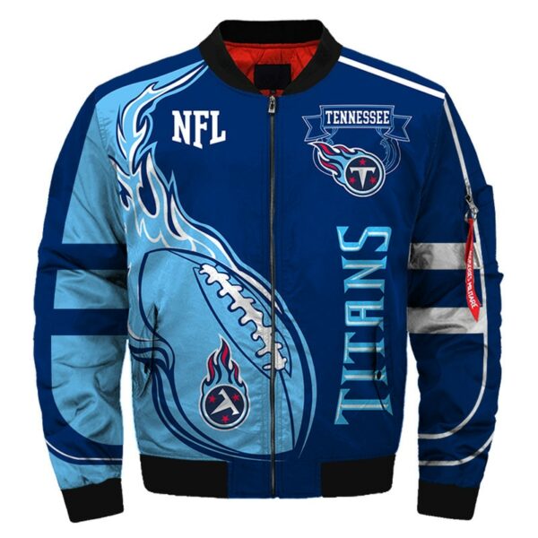 Tennessee Titans bomber jacket Fashion winter coat gift for men