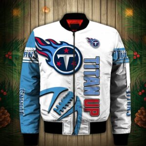 Tennessee Titans Bomber jacket Graphic balls gift for fans