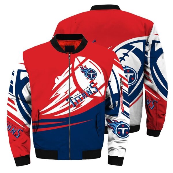 Tennessee Titans Bomber Jacket graphic ultra-balls