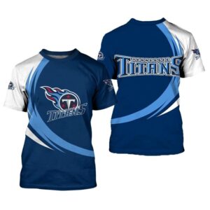Tennessee Titans T-shirt curve Style gift for men