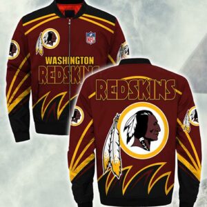 Washington Redskins bomber jacket Style #1 winter coat gift for men