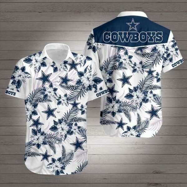 beach shirt nfl dallas cowboys football hawaii 3d shirt ds0 01171 hws combo
