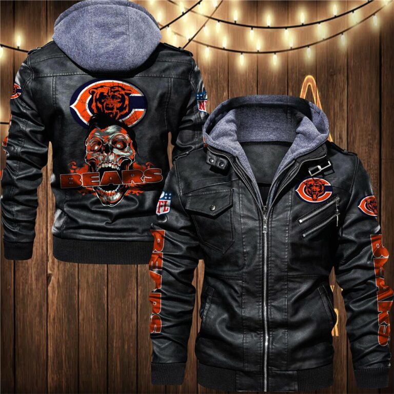 Chicago Bears Leather Jacket