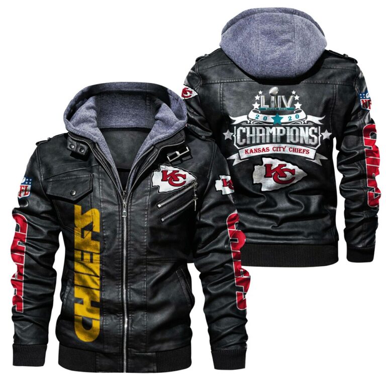 Kansas City Chiefs leather jacket