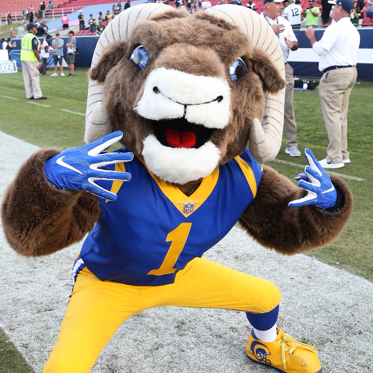 Los Angeles Rams Mascot 2