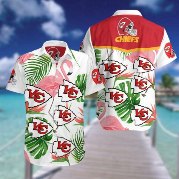kansas city chiefs hawaiian beach shirt 2